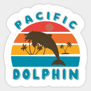 Pacific Dolphin Sticker